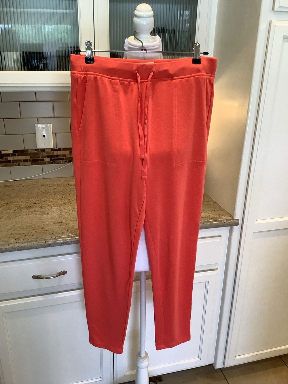 Lou & Grey Coral Pull-On Knit Pants Sweatpants Medium Signature Soft